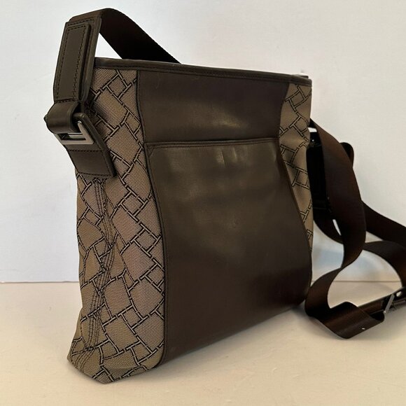 TUMI, Voyager Canvas Leather Cross Body Bag - Picture 2 of 16